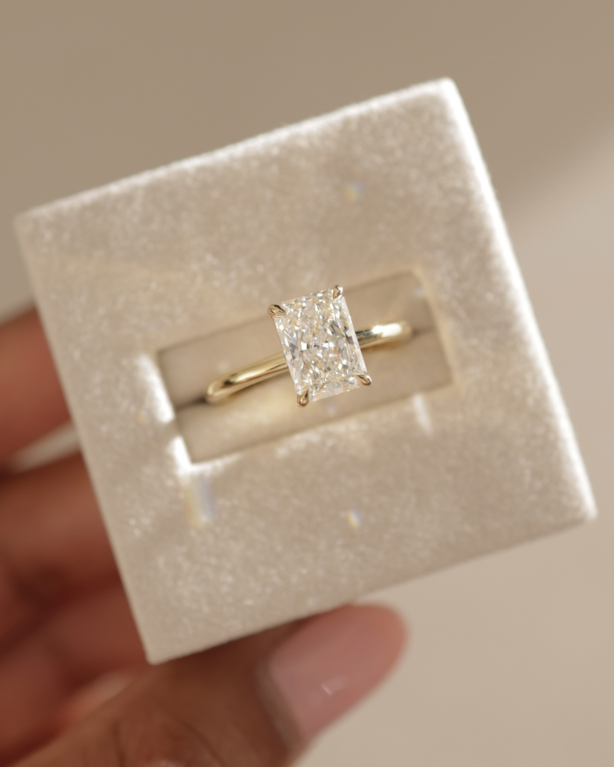 Judy - Radiant Solitaire Lifestyle Image