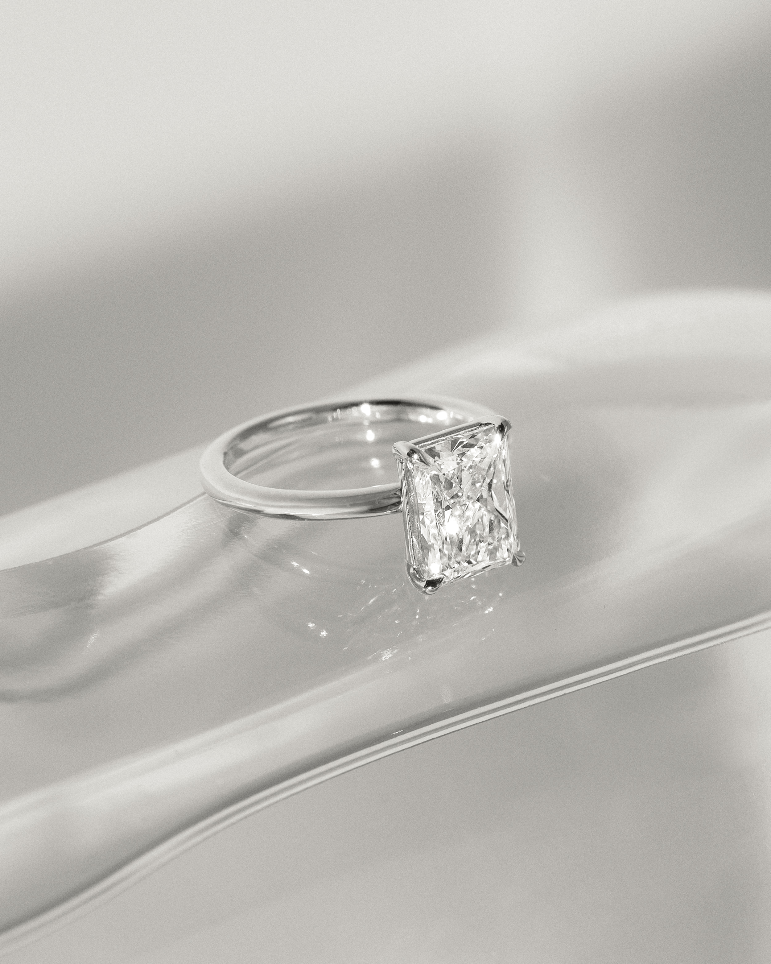 Judy - Radiant Solitaire Lifestyle Image