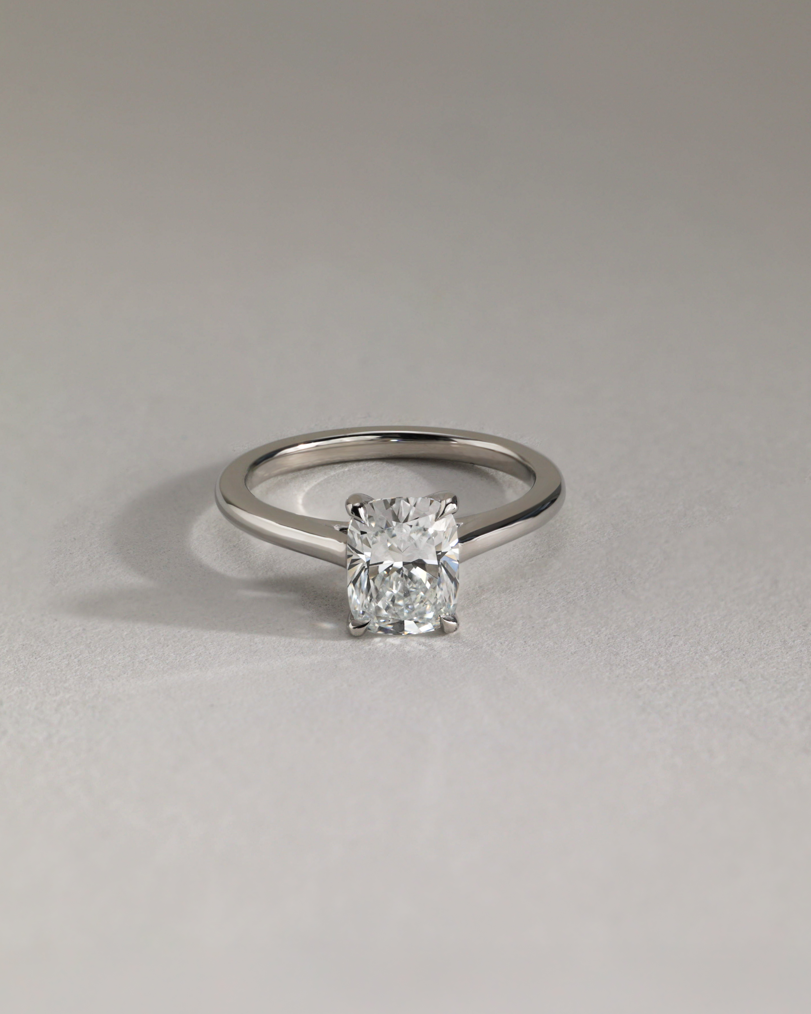 Kelsey - Trellis Elongated Cushion Solitaire Lifestyle Image