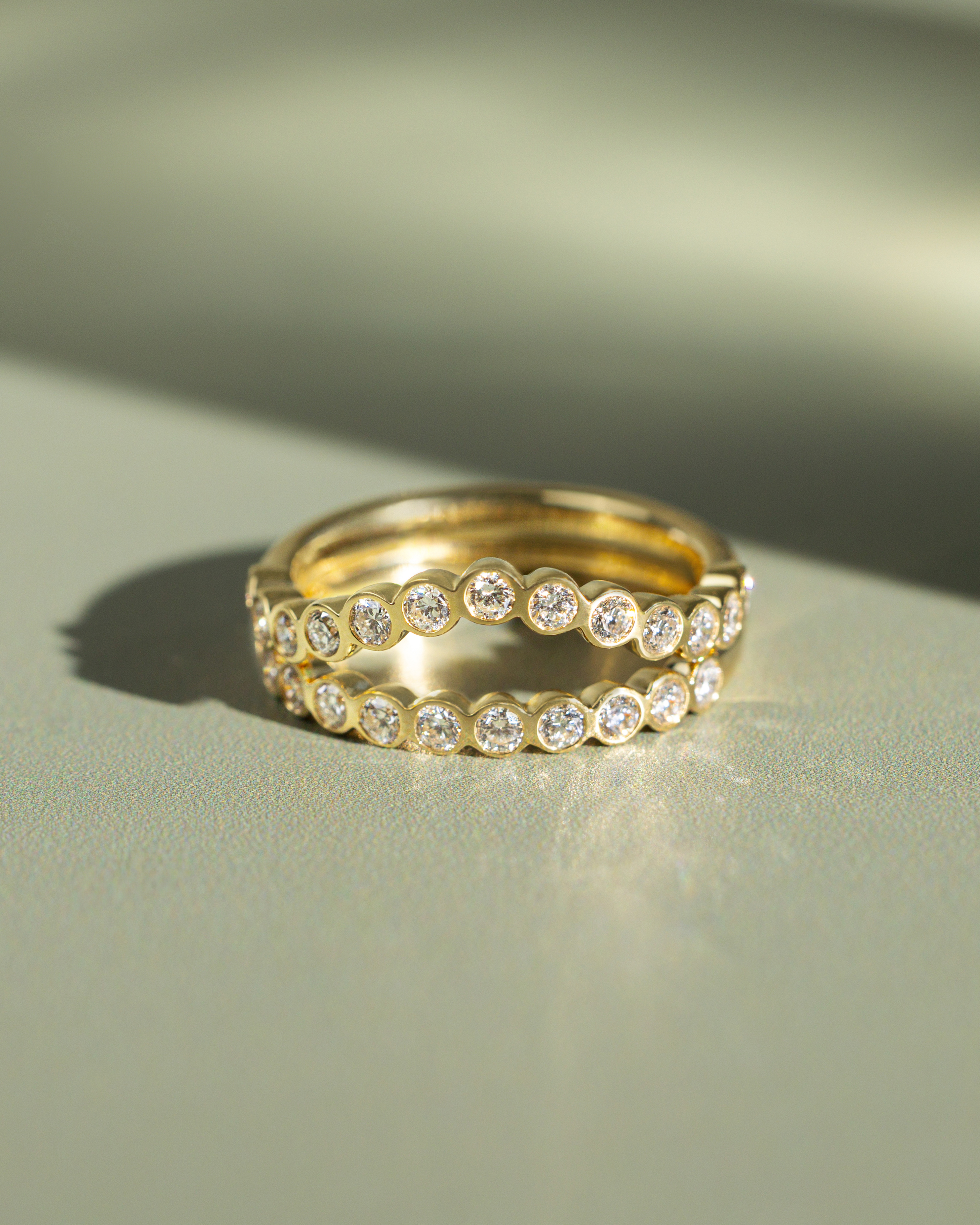 Laurie - Petite Bezel Ring Lifestyle Image