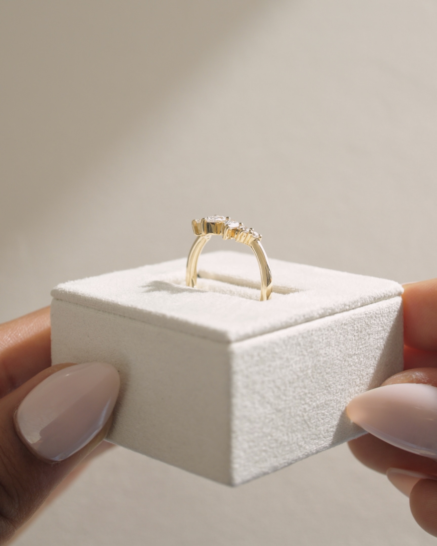 May - Accent Stones Curved Band Lifestyle Image