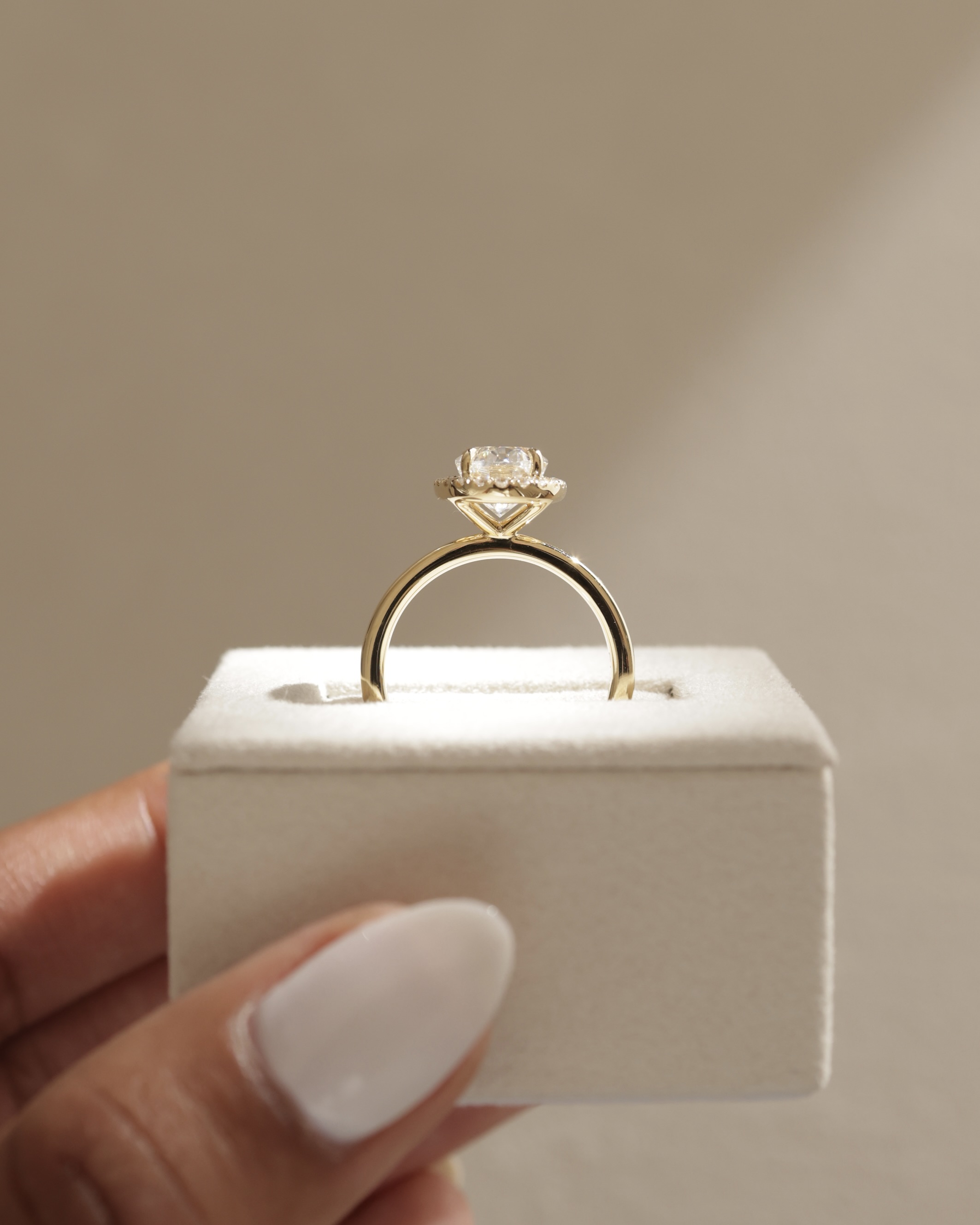 Phoebe  Oval Halo Lifestyle Image