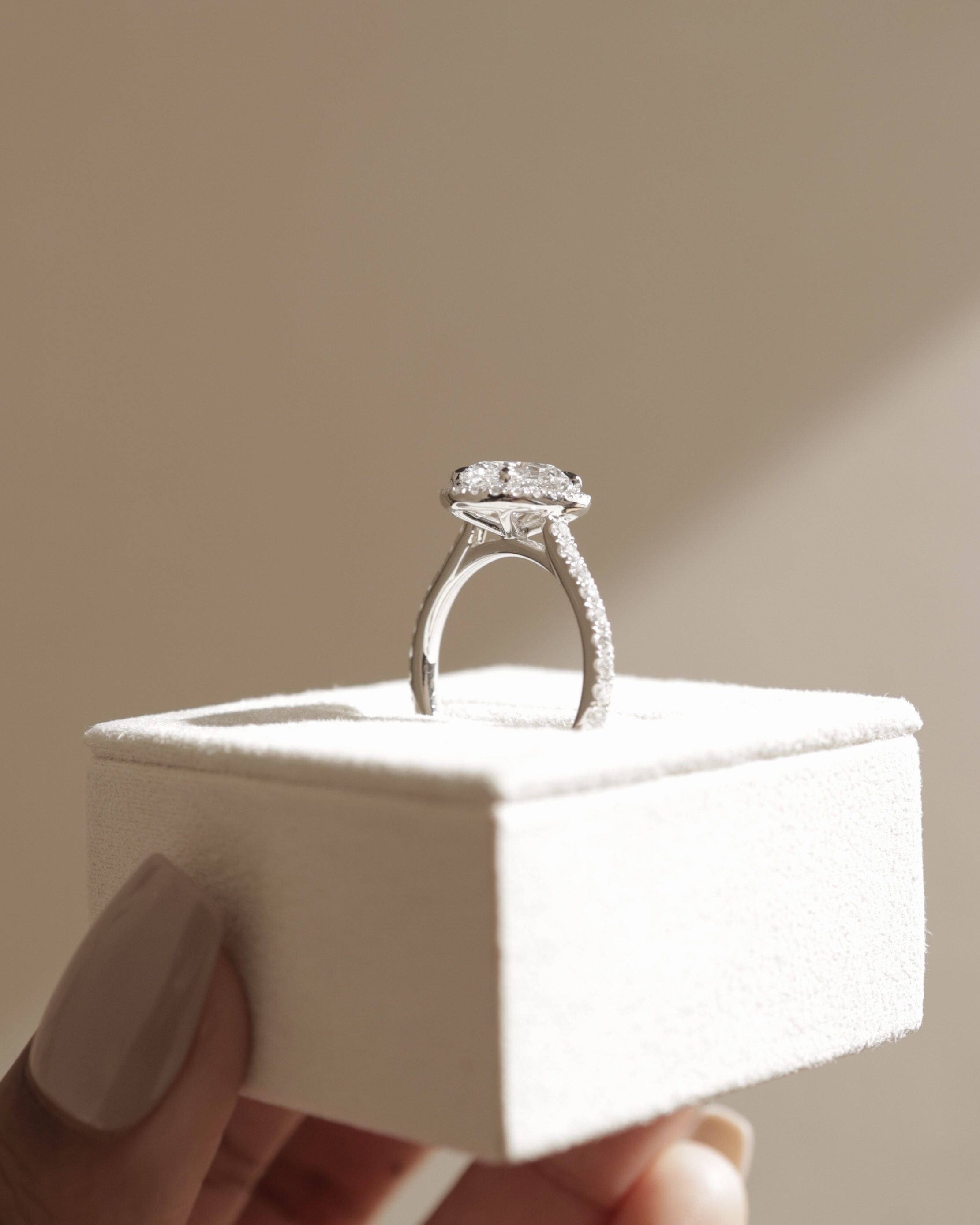 Sally - Oval Halo and Pav Lifestyle Image