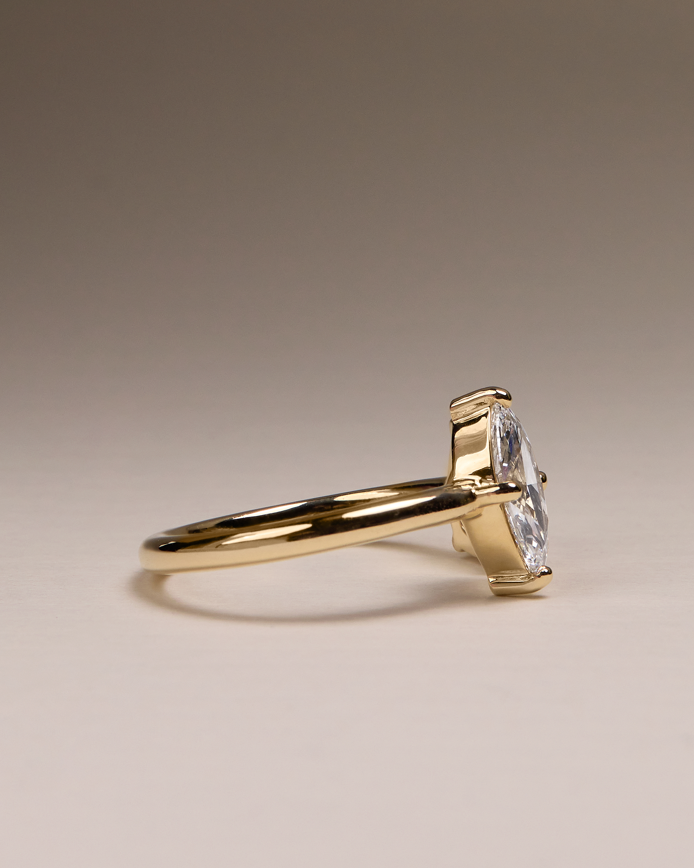 Salma - Pear and Marquise Open Band Toi et Moi Lifestyle Image