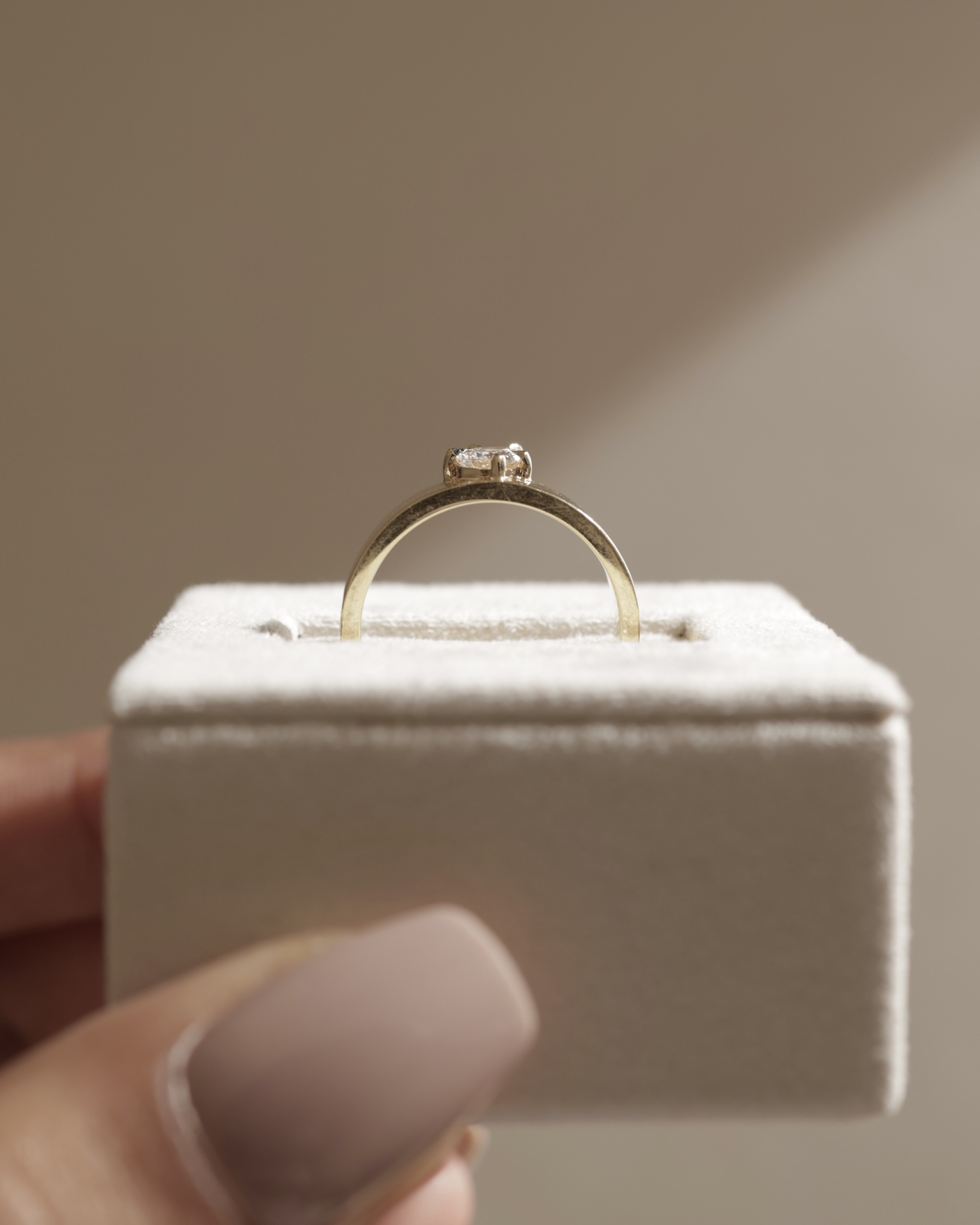 Tatiana - North East Pear Solitaire Lifestyle Image